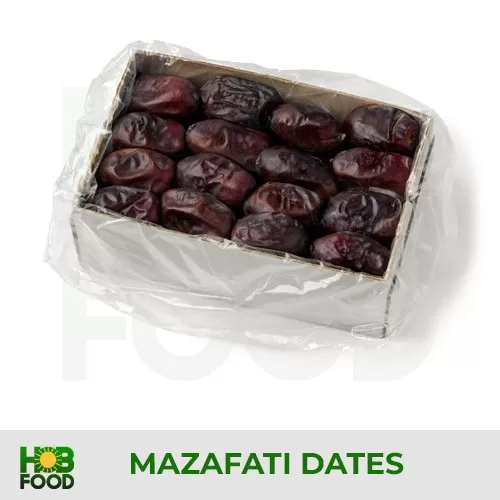 Mazafati date dark brown in the box